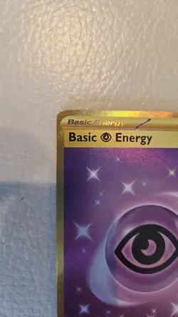 Pokemon TCG Basic Psychic Energy Scarlet & Violet 151 207/165 Holo Hyper Rare NM - Image 2