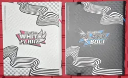 Pokemon Black Bolt & White Flare Binder Only Scarlet And Violet - Image 2