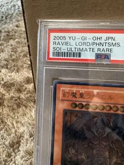 PSA 9 YuGiOh! Yugioh Raviel Lord of Phantasms Ultimate Rare SOIJP003 Japanese - Image 2