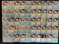 100 Moltres & Articuno R Arte Lot Set Pokemon Japanese Cards F512 - Image 2
