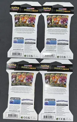 Pokemon Sleeved Booster Pack -4 Darkness Ablaze - Image 2