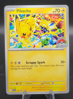 Pokemon Black Star Promo World Championship 2025 Pikachu Card 225 (#3) - Image 1