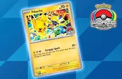 Pokemon Black Star Promo World Championship 2025 Pikachu Card 225 (#3) - Image 1