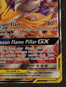 2019 Pokemon Black Star Promo Charizard & Braixen GX SM230 Tag Team NM-MT - Image 4
