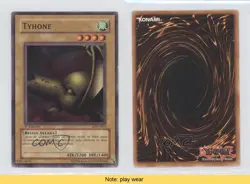 Tyhone Spanish 1st Ed. YuGiOh Legend of Blue Eyes White Dragon #LDD-S063 0e1 - Image 3