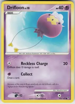 Pokemon TCG Drifloon 103 Supreme Victors Common card Normal - Image 1