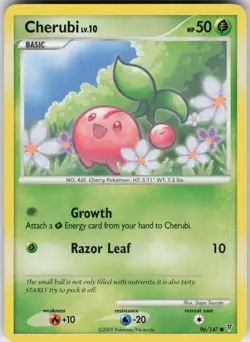 Pokemon TCG Cherubi 96 Supreme Victors Common card Normal - Image 1
