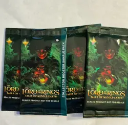 MTG - Collector Booster SAMPLE PACK - Lord of the Rings: Tales of Middle-Earth - Image 1