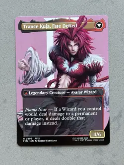 Kuja, Genome Sorcerer / Trance Kuja, Fate Defied #399 Final Fantasy FIN MTG - NM - Image 2