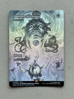 Darkness of Eternity #8 FOIL Showcase MTG FCA Final Fantasy Through the Ages NM - Image 1