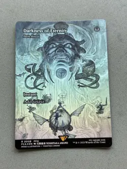 Darkness of Eternity #8 FOIL Showcase MTG FCA Final Fantasy Through the Ages NM - Image 3