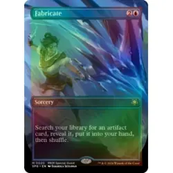 FOIL FABRICATE (BORDERLESS) Special Guests Magic MTG MINT CARD - Image 1