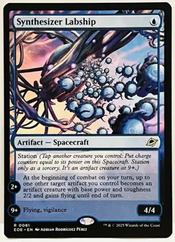 Synthesizer Labship-#81-MTG-Edge of Eternities-Regular-NM - Image 1