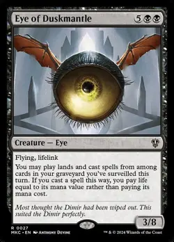 Eye of Duskmantle - Commander: Murders at Karlov Manor MKC- MTG - NM - Magic - 2 - Image 1