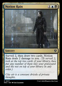 Notion Rain - Commander: Murders at Karlov Manor MKC- MTG - NM - Magic - 217 C - Image 1