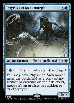 Phyrexian Metamorph - Commander: Murders at Karlov Manor MKC- MTG - NM - Magic - - Image 1