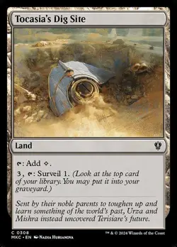 Tocasia's Dig Site - Commander: Murders at Karlov Manor MKC- MTG - NM - Magic - - Image 1