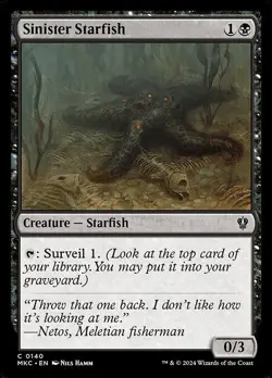 Sinister Starfish - Commander: Murders at Karlov Manor MKC- MTG - NM - Magic - 1 - Image 1