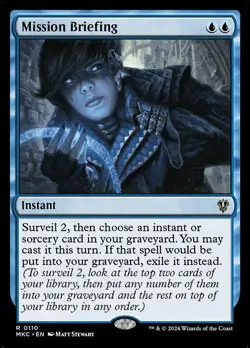 Mission Briefing - Commander: Murders at Karlov Manor MKC- MTG - NM - Magic - 11 - Image 1