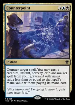 Counterpoint - Commander: Murders at Karlov Manor MKC- MTG - NM - Magic - 41 R - Image 1