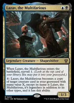 Lazav, the Multifarious - Commander: Murders at Karlov Manor MKC- MTG - NM - Mag - Image 1