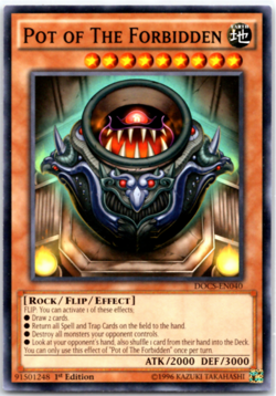 Pot of The Forbidden - DOCS-EN040 - Common - 1st Edition - Yugioh - Image 1