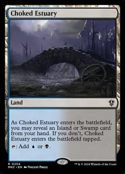 Choked Estuary - Commander: Murders at Karlov Manor MKC- MTG - NM - Magic - 254 - Image 1