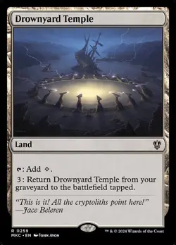 Drownyard Temple - Commander: Murders at Karlov Manor MKC- MTG - NM - Magic - 25 - Image 1