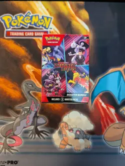 Pokemon TCG Destined Rivals Booster Bundle Game Toy Trading Cards - Image 1