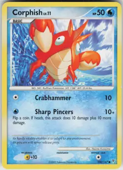 Pokemon TCG Corphish 100 Supreme Victors Common card Normal - Image 1