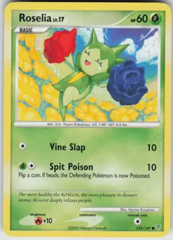 Pokemon TCG Roselia 123 Supreme Victors Common card Normal - Image 1
