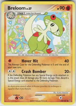 Pokemon TCG Breloom 52 Supreme Victors Uncommon card Normal - Image 1