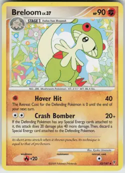 Pokemon TCG Breloom 52 Supreme Victors Uncommon card Normal - Image 1