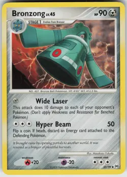 Pokemon TCG Bronzong (33) 33/99 Arceus Uncommon card Normal - Image 1