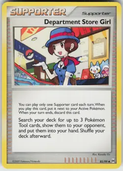 Pokemon TCG Department Store Girl 85/99 Arceus Uncommon card Normal - Image 1