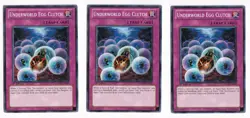 Yugioh- 3X Underworld Egg Clutch - Common - 1st Edition - GENF-EN068 - Near Mint - Image 1