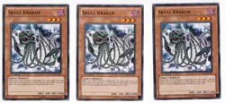 Yugioh- 3X Skull Kraken - Common - 1st Edition - GENF-EN006 - Near Mint - Image 1