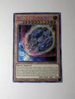 Yugioh Nibiru, the Primal Being BROL-EN080 Secret Rare 1st Ed NM - Image 1