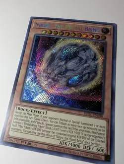 Yugioh Nibiru, the Primal Being BROL-EN080 Secret Rare 1st Ed NM - Image 2