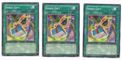 Yugioh- 3X Space Gift - Common - 1st Edition - LODT-EN046 - Near Mint - Image 1