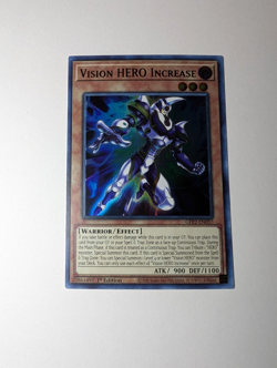 Yugioh Vision HERO Increase GFP2-EN057 Ultra Rare 1st Ed NM - Image 1