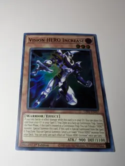 Yugioh Vision HERO Increase GFP2-EN057 Ultra Rare 1st Ed NM - Image 3