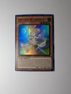 Yugioh Vernusylph of the Flourishing Hills (Ultra Rare) (1st Ed) - POTE-EN016 P - Image 1