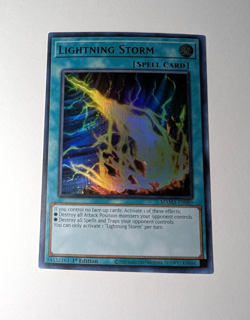 Yugioh Lightning Storm MAMA-EN089 Ultra Rare 1st Edition Near Mint - Image 1