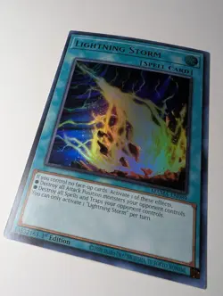 Yugioh Lightning Storm MAMA-EN089 Ultra Rare 1st Edition Near Mint - Image 2
