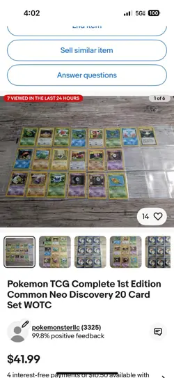 Pokemon First Partner Pack 25th Anniversary Jumbo Card Set COMPLETE Binder - Image 5