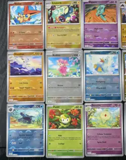 Black Bolt White Flare Pokeball Masterball Lot reverse holo Pokemon Cards NM - Image 3