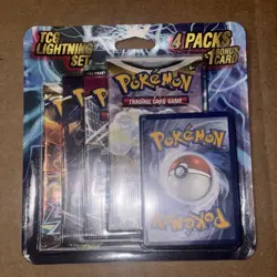 Pokemon TCG Lightning Box Set w/4 PACKS And Bonus Card Brand NEW Sealed 97712544540 - Image 1