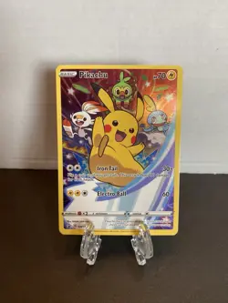 Pokemon Card Pikachu SWSH020 SWSH: Sword & Shield Promo Cards Holo - Image 1