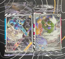 Black Bolt and White Flare ETB Promo Cards Thundurus & Tornadus (Sealed) - Image 1